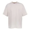 Sportief T-shirt met medium pasvorm “Chalky White” 612966TLV999080