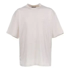 Sportief T-shirt met medium pasvorm “Chalky White” 612966TLV999080