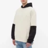 Sportief T-shirt met medium pasvorm “Chalky White” 612966TLV999080