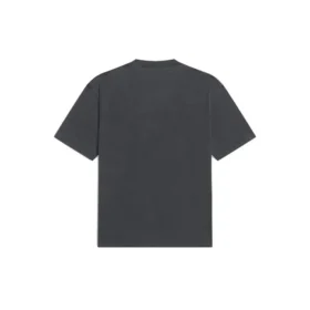 Sportief T-shirt met medium pasvorm “Washed Black” 612966TLV991070