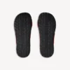 Sportieve badsandal voor heren in zwart/rood