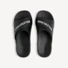 Sportieve badsandalen voor heren in zwart/wit