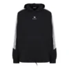 Sportieve Hoodies met gestreepte mouwen en capuchon, oversized “Black White” 704023TMVG23869