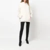 Sportieve oversized Hoodie met trekkoord “White” 600583TLVA19080