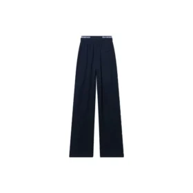 Sportieve Track-broek met brede pijpen en B-logo-band “Black” 675346TLVA11070