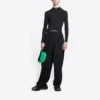 Sportieve Track-broek met brede pijpen en B-logo-band “Black” 675346TLVA11070