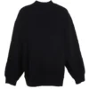 Sportieve trui met ronde hals en B Crest-logo “Black” 671125TLV60-1000