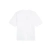 Sportkleding, losvallend, met korte mouwen, wit 620941TIVD59000
