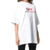 Sportkleding, losvallend, met korte mouwen, wit 620941TIVD59000