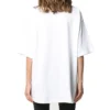 Sportkleding, losvallend, met korte mouwen, wit 620941TIVD59000