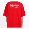 Sportshirt met korte mouwen, losse pasvorm, rood 556102TAV446403