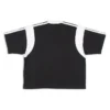Sporty B T-shirt met boxy pasvorm “Zwart Wit” 699182TMVC41070