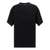 Sporty B T-shirt met ronde hals “Zwart” 657059TKV901069