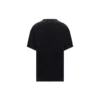 Sporty B T-shirt met ronde hals “Zwart” 657059TKV901069