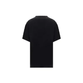 Sporty B T-shirt met ronde hals “Zwart” 657059TKV901069