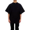 Sporty B T-shirt met ronde hals “Zwart” 657059TKV901069