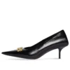Square Knife BB 60 mm pumps “Black Shiny Lambskin” 694739WBD821080