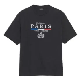 SS20 T-shirt met Parijse vlag en regulier Parijs-logo 594579TGV481000