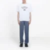 SS20 T-shirt met Parijse vlag, standaard pasvorm, Parijs 594579TGV489000