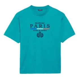 SS20 T-shirt met vlag van Parijs en regulier Parijs-logo 594579TGV483640