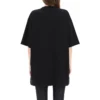 SS21 BB Letter Logo T-shirt met ronde hals, zwart 641655TJV871070