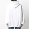 SS21 Hoodie met logoprint Wit 641529TJVI69040