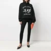 SS21 Hoodie met print Zwart 641529TJVI71070