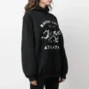 SS21 Hoodie met print Zwart 641529TJVI71070