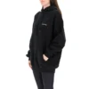 SS21 katoenen Hoodie met logo, zwart 578135TJV851070