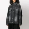 SS21 Logo Casual effen gekleurd jasje met lange mouwen Zwart 620746TIW435720