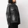 SS21 Logo Casual effen gekleurd jasje met lange mouwen Zwart 620746TIW435720