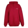 SS21 Logo Hoodie met medium pasvorm “Rood” 578135TIV846295