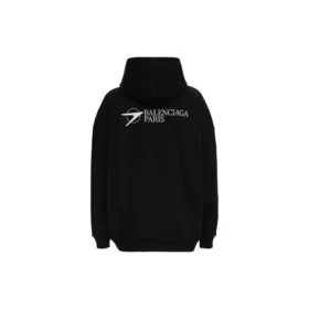 SS21 Logo katoenen Hoodies “Zwart” 620947TKV871070