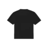 SS21 Logo-patroon, ronde hals, korte mouwen, unisex, zwart 641655TKV711069