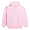 SS21 Loose Version Back Alphabet Hoodie Roze 578135TJVA85700
