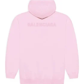 SS21 Loose Version Back Alphabet Hoodie Roze 578135TJVA85700
