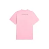 SS21 met alfabetprint, korte mouwen, unisex, roze 612965TJVL51401