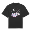 SS21 T-shirt met Love Bear-print, zwart 641532TJVI11000