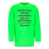 SS21 T-shirt met print voor heren, groen 641667TJVI34162