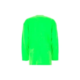 SS21 T-shirt met print voor heren, groen 641667TJVI34162