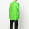 SS21 T-shirt met print voor heren, groen 641667TJVI34162