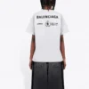 SS21 T-shirt met ronde hals en logo, grijs 612965THV841167