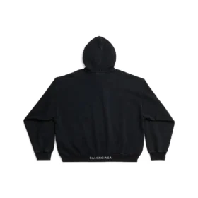 SS23 I love Balenciaga Hoodies “Black” 742603TOVH59034