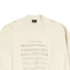 SS24-logo met bladmuziek-trui “Beige” 699212TMVO69069