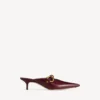 Stadsmuiltjes voor dames in merlot