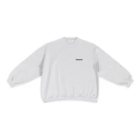Strike 1917 Oversized trui met ronde hals “Light Grey” 699212TMVH21023