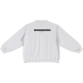 Strike 1917 Oversized trui met ronde hals “Light Grey” 699212TMVH21023