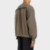 Strike 1917 Trui met ronde hals, oversized “Khaki” 699212TMVH22930