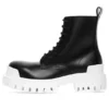 Strike 20 mm Enkellaarsjes “Black White” 590974WA9671090