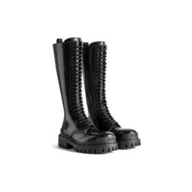 Strike 20 mm laarzen “Zwart mat glad kalfsleer” 763557WA9601000